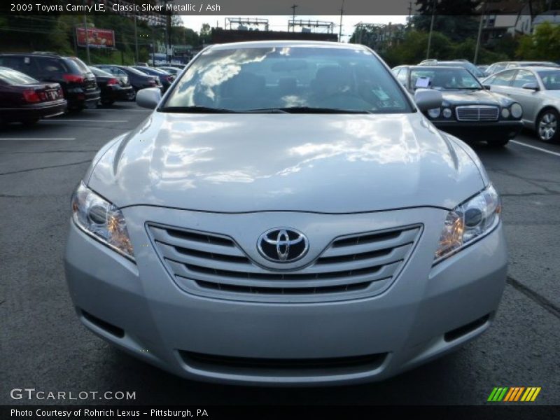 Classic Silver Metallic / Ash 2009 Toyota Camry LE