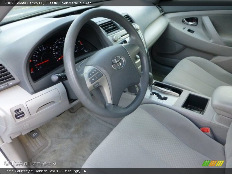 Classic Silver Metallic / Ash 2009 Toyota Camry LE