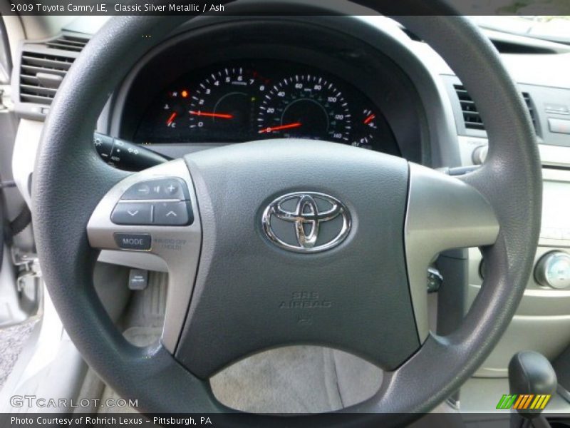 Classic Silver Metallic / Ash 2009 Toyota Camry LE