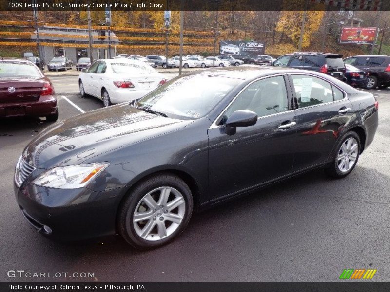 Smokey Granite Mica / Light Gray 2009 Lexus ES 350