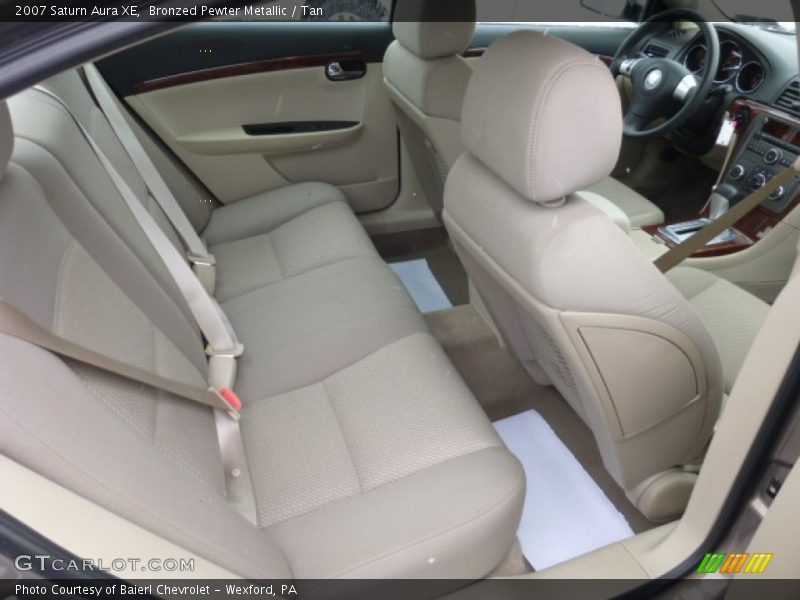 Bronzed Pewter Metallic / Tan 2007 Saturn Aura XE