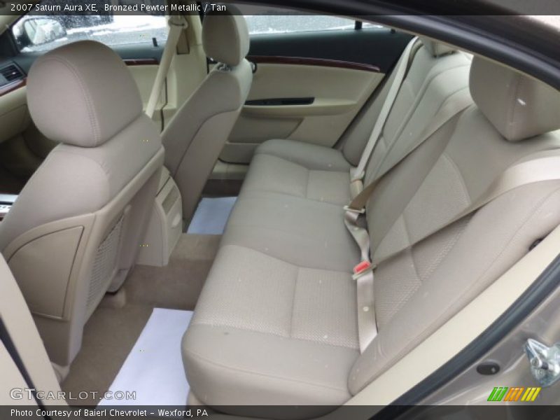 Bronzed Pewter Metallic / Tan 2007 Saturn Aura XE