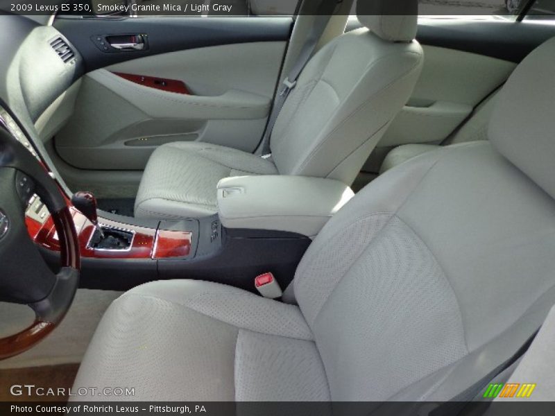 Smokey Granite Mica / Light Gray 2009 Lexus ES 350