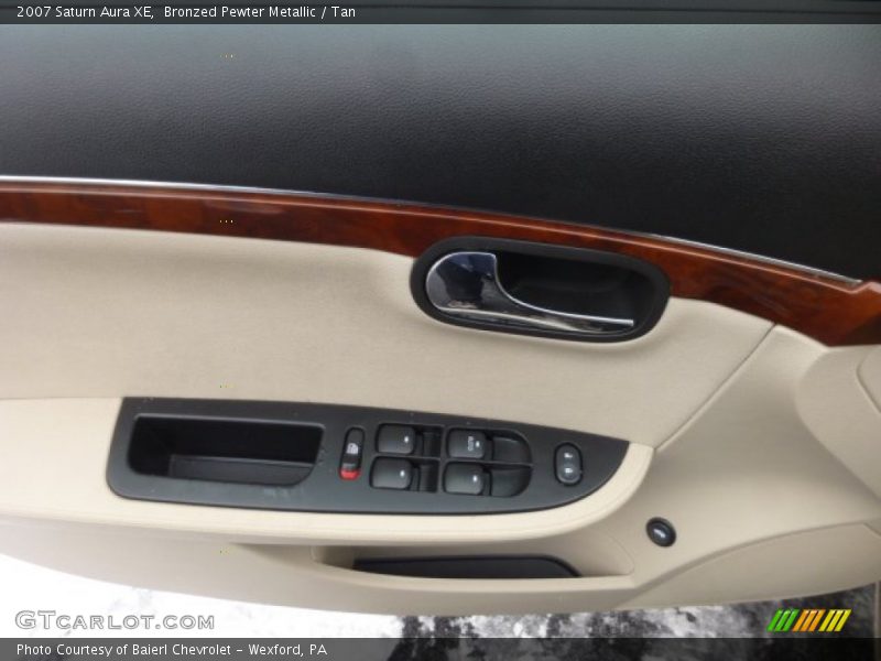 Bronzed Pewter Metallic / Tan 2007 Saturn Aura XE