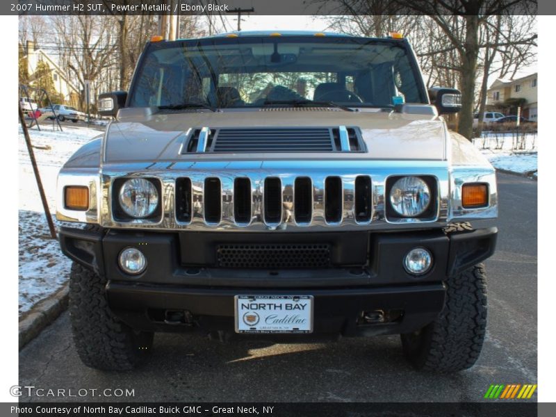 Pewter Metallic / Ebony Black 2007 Hummer H2 SUT