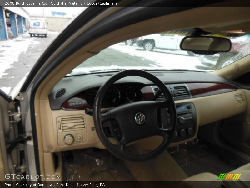 Gold Mist Metallic / Cocoa/Cashmere 2008 Buick Lucerne CX