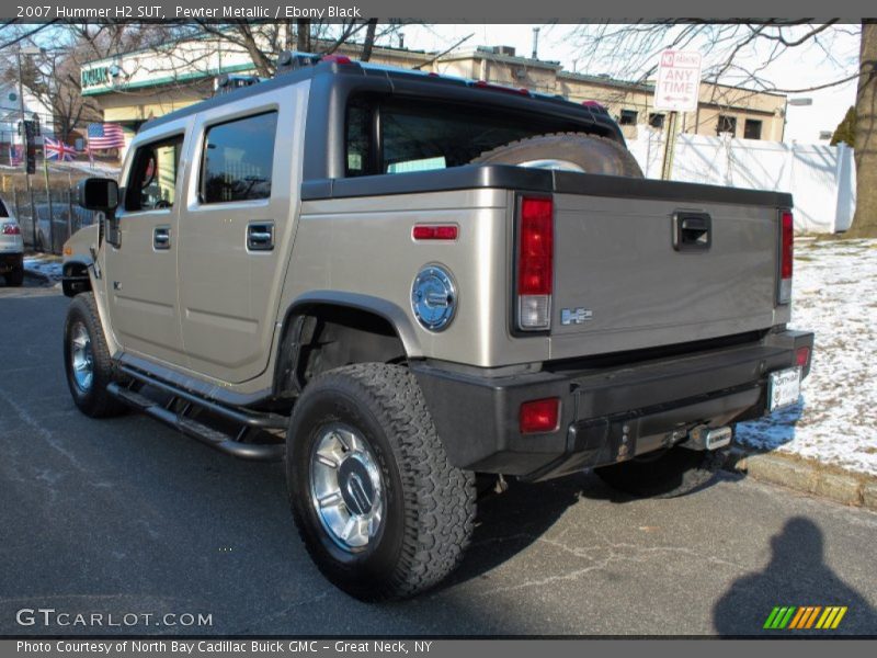 Pewter Metallic / Ebony Black 2007 Hummer H2 SUT