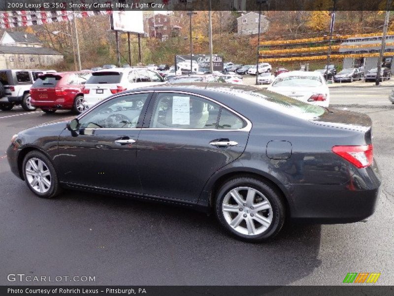 Smokey Granite Mica / Light Gray 2009 Lexus ES 350
