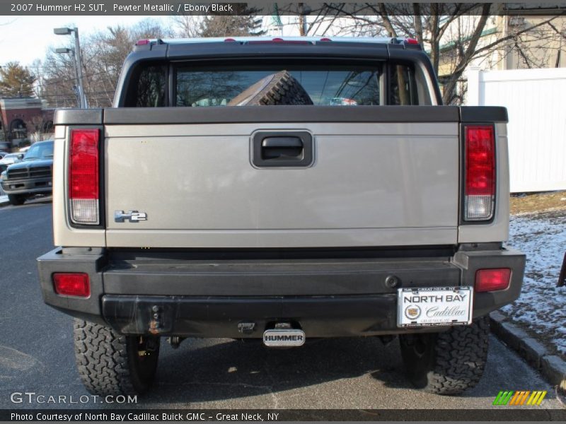 Pewter Metallic / Ebony Black 2007 Hummer H2 SUT