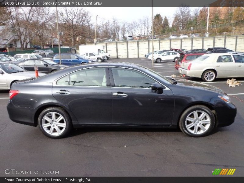 Smokey Granite Mica / Light Gray 2009 Lexus ES 350