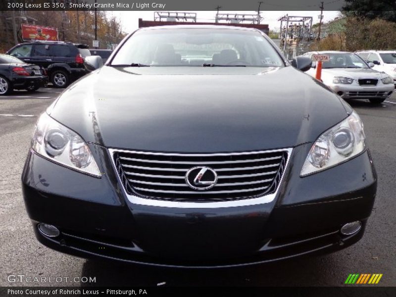Smokey Granite Mica / Light Gray 2009 Lexus ES 350