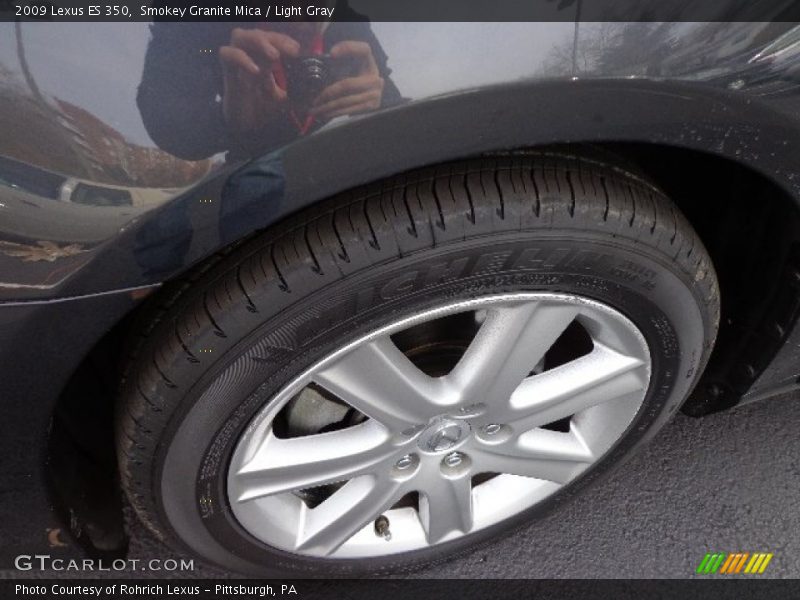 Smokey Granite Mica / Light Gray 2009 Lexus ES 350