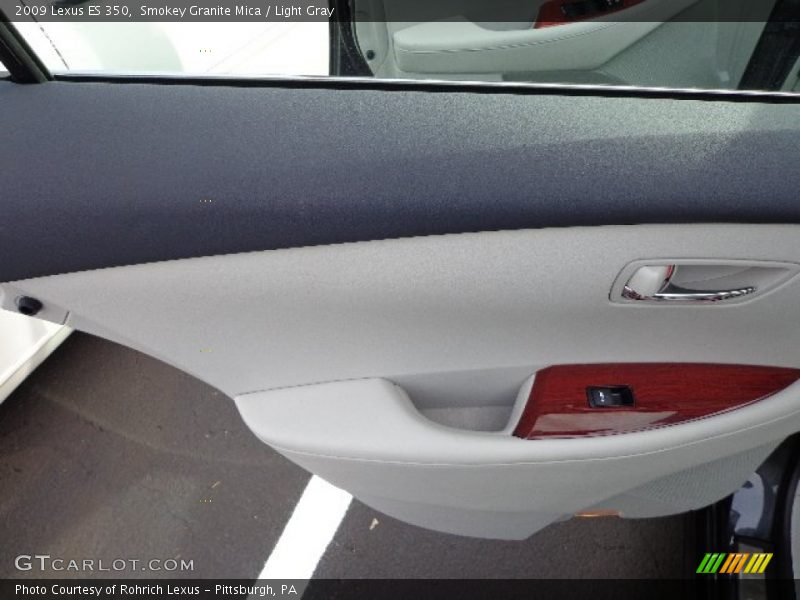 Smokey Granite Mica / Light Gray 2009 Lexus ES 350