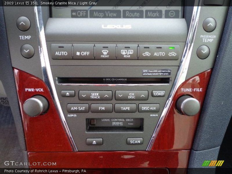 Smokey Granite Mica / Light Gray 2009 Lexus ES 350