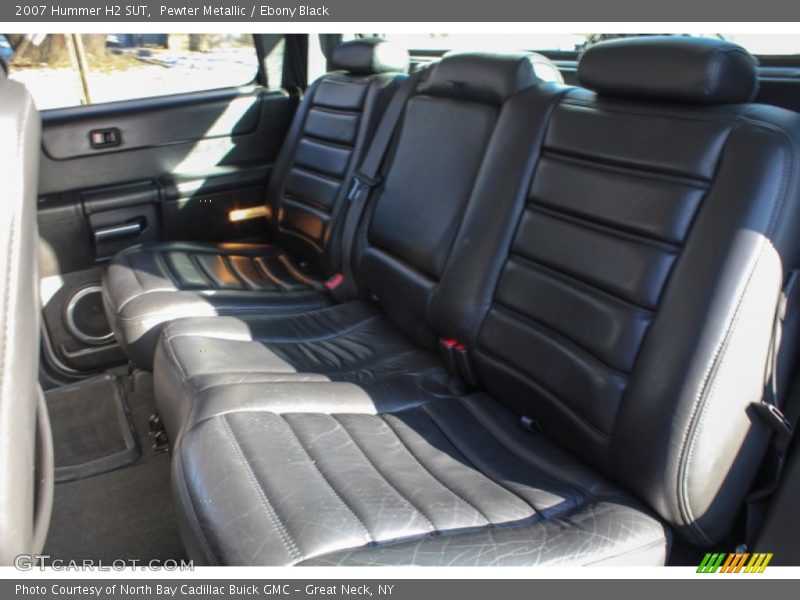 Rear Seat of 2007 H2 SUT