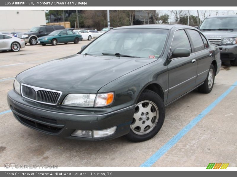 Monterey Green Pearl / Beige 1999 Infiniti I 30