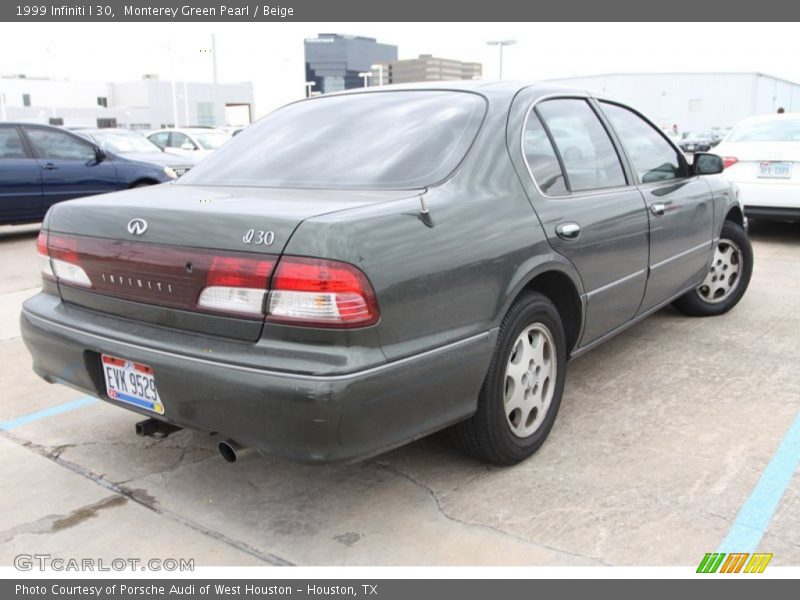 Monterey Green Pearl / Beige 1999 Infiniti I 30