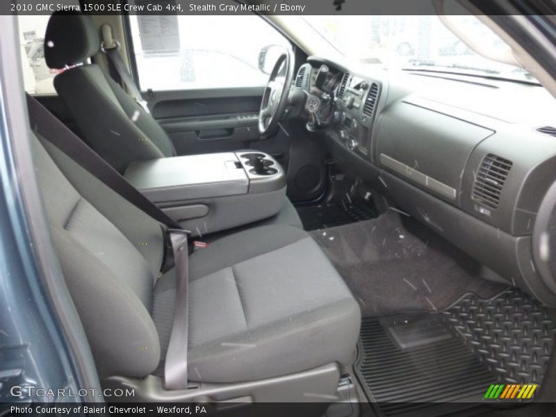  2010 Sierra 1500 SLE Crew Cab 4x4 Ebony Interior