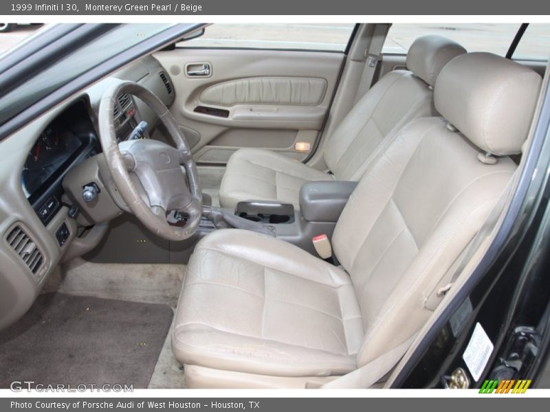 Monterey Green Pearl / Beige 1999 Infiniti I 30