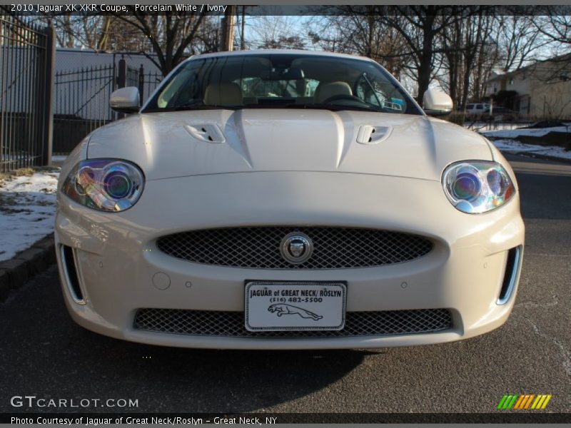 Porcelain White / Ivory 2010 Jaguar XK XKR Coupe