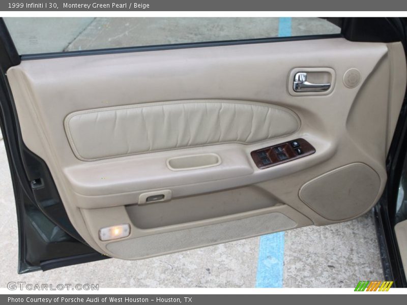 Monterey Green Pearl / Beige 1999 Infiniti I 30