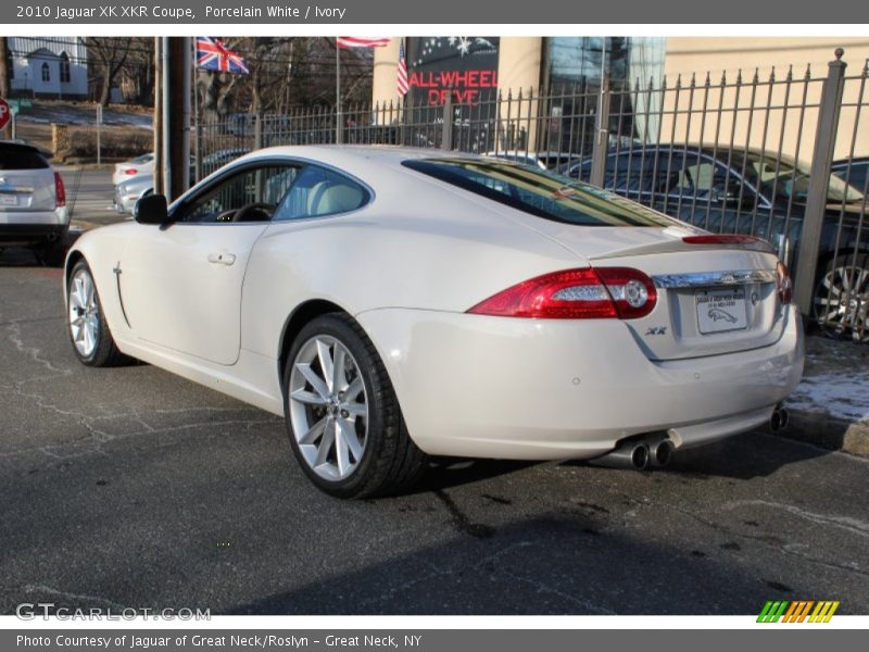 Porcelain White / Ivory 2010 Jaguar XK XKR Coupe