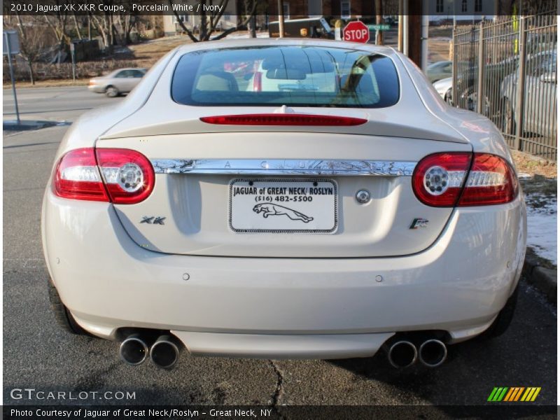 Porcelain White / Ivory 2010 Jaguar XK XKR Coupe