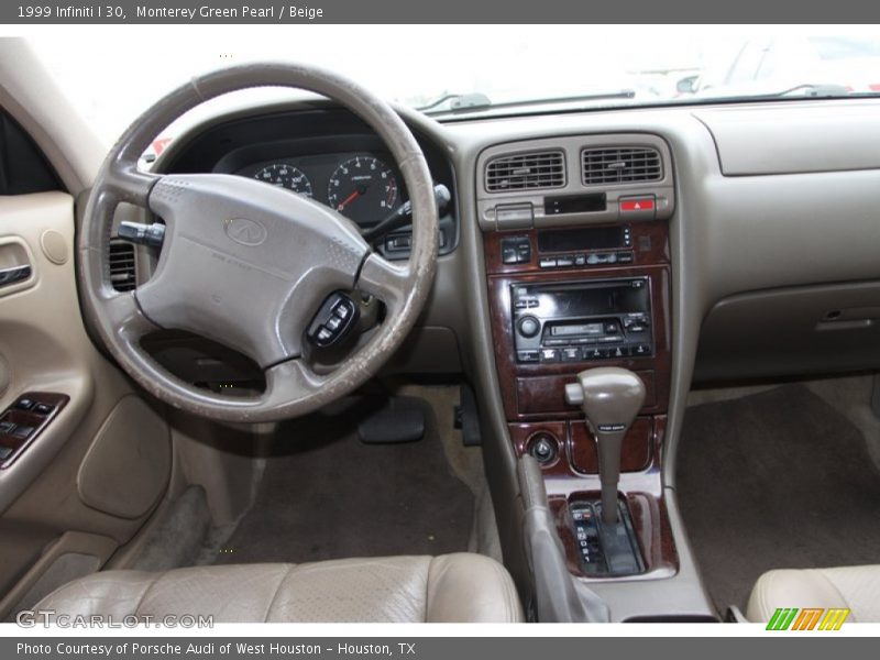 Monterey Green Pearl / Beige 1999 Infiniti I 30