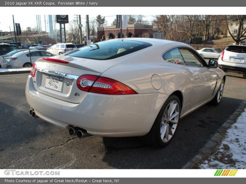 Porcelain White / Ivory 2010 Jaguar XK XKR Coupe