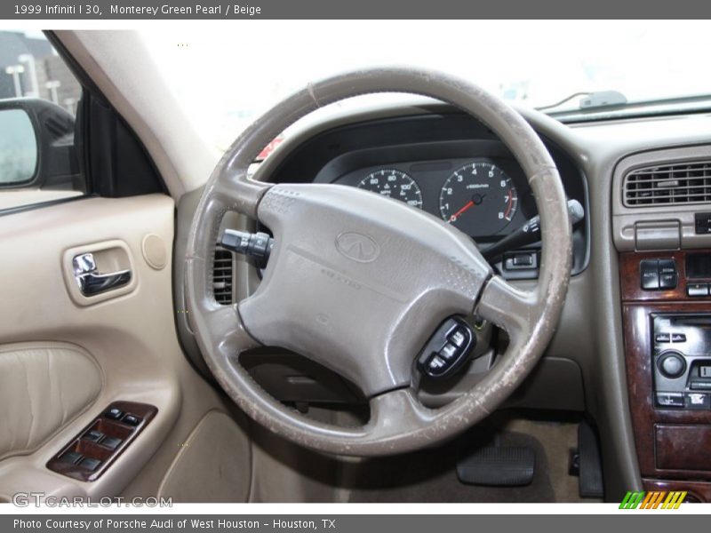 Monterey Green Pearl / Beige 1999 Infiniti I 30