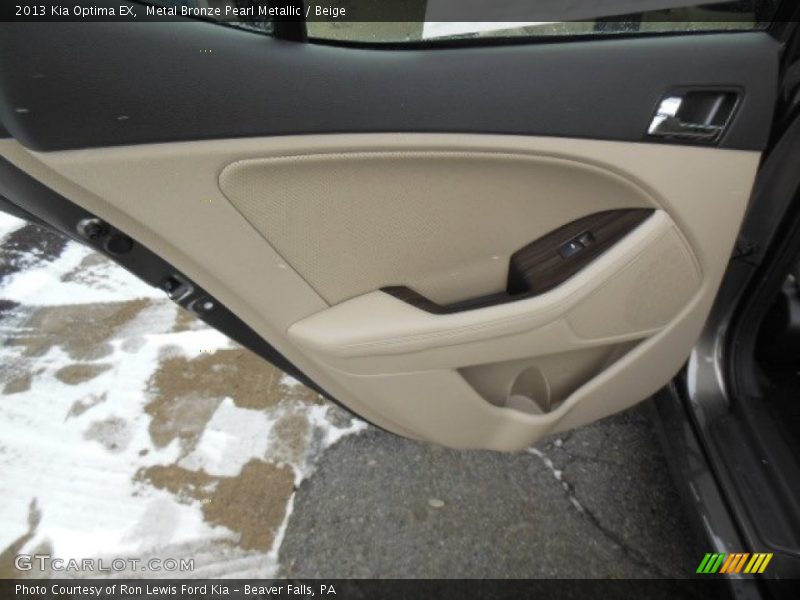 Metal Bronze Pearl Metallic / Beige 2013 Kia Optima EX