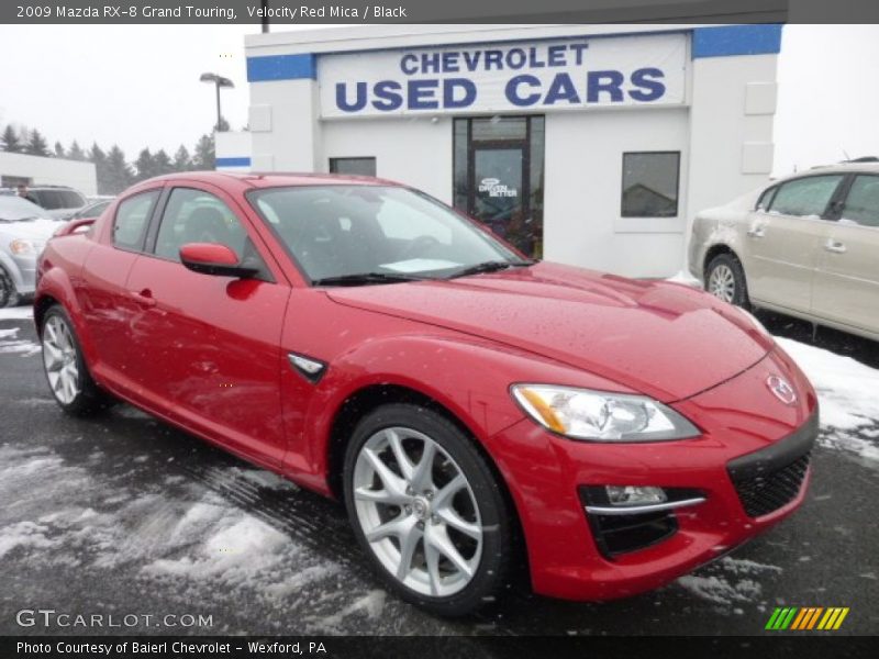 Velocity Red Mica / Black 2009 Mazda RX-8 Grand Touring