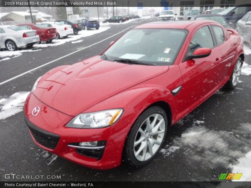 Velocity Red Mica / Black 2009 Mazda RX-8 Grand Touring