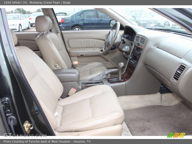 Monterey Green Pearl / Beige 1999 Infiniti I 30