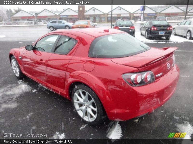 Velocity Red Mica / Black 2009 Mazda RX-8 Grand Touring