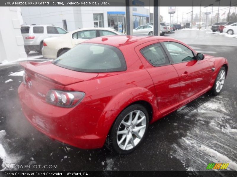 Velocity Red Mica / Black 2009 Mazda RX-8 Grand Touring