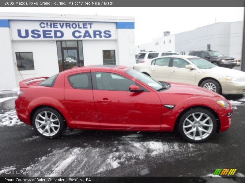 Velocity Red Mica / Black 2009 Mazda RX-8 Grand Touring
