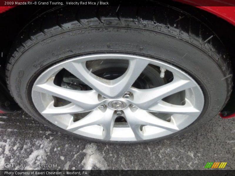 Velocity Red Mica / Black 2009 Mazda RX-8 Grand Touring