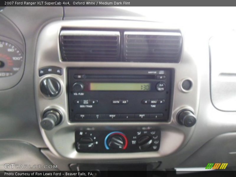 Oxford White / Medium Dark Flint 2007 Ford Ranger XLT SuperCab 4x4