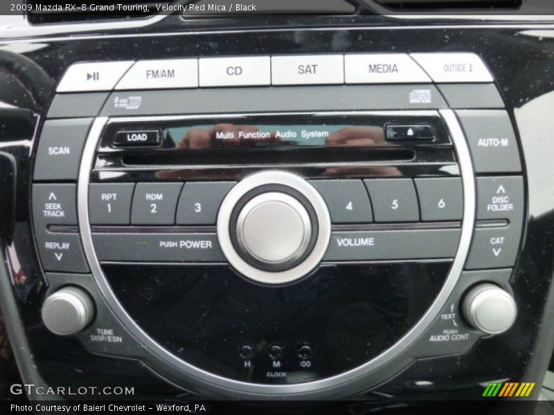 Velocity Red Mica / Black 2009 Mazda RX-8 Grand Touring