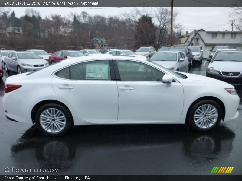 Starfire White Pearl / Parchment 2013 Lexus ES 350