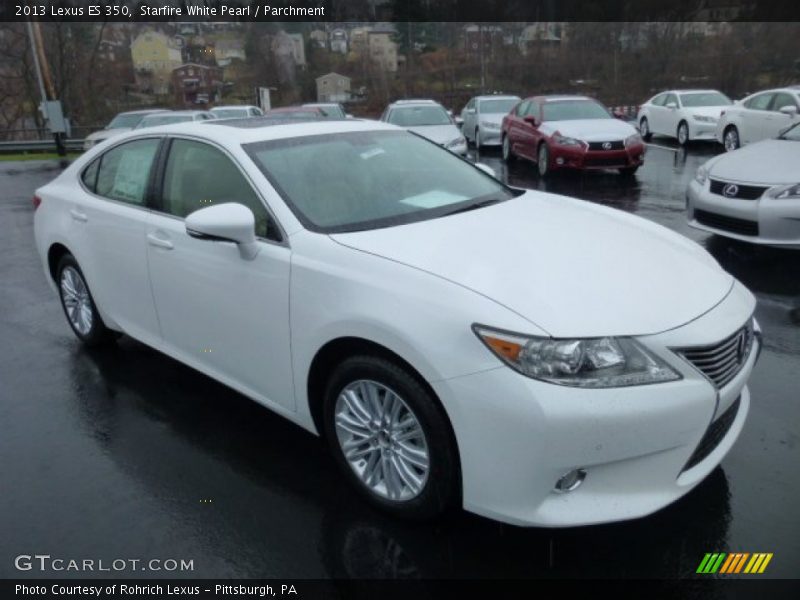 Starfire White Pearl / Parchment 2013 Lexus ES 350