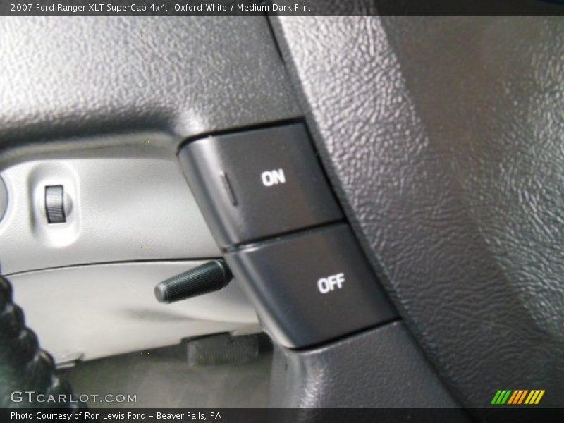 Oxford White / Medium Dark Flint 2007 Ford Ranger XLT SuperCab 4x4