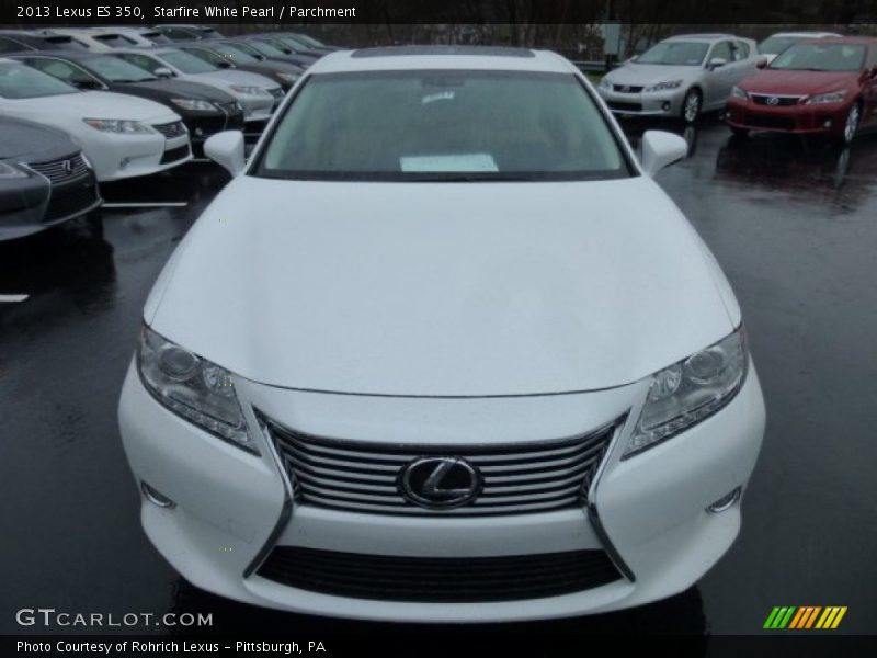 Starfire White Pearl / Parchment 2013 Lexus ES 350