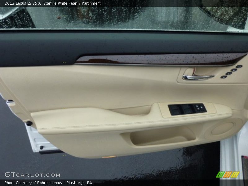Starfire White Pearl / Parchment 2013 Lexus ES 350