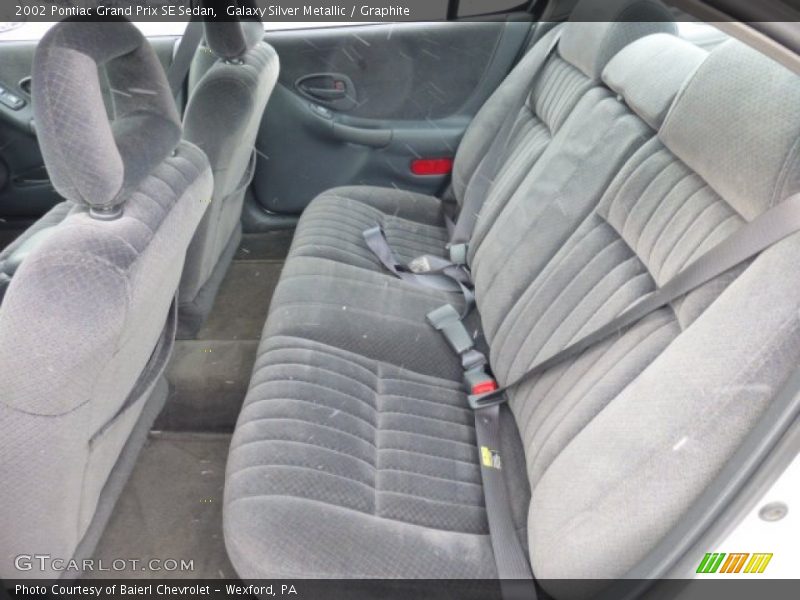 Rear Seat of 2002 Grand Prix SE Sedan