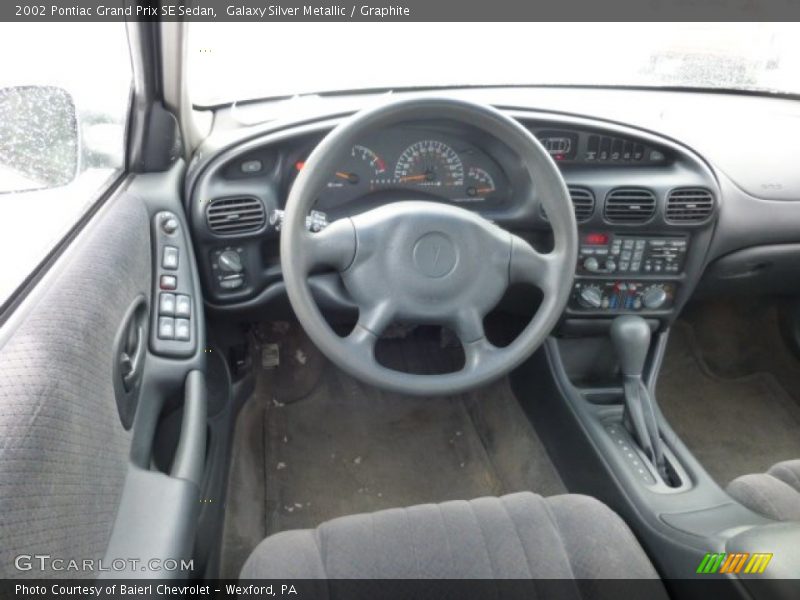 Galaxy Silver Metallic / Graphite 2002 Pontiac Grand Prix SE Sedan