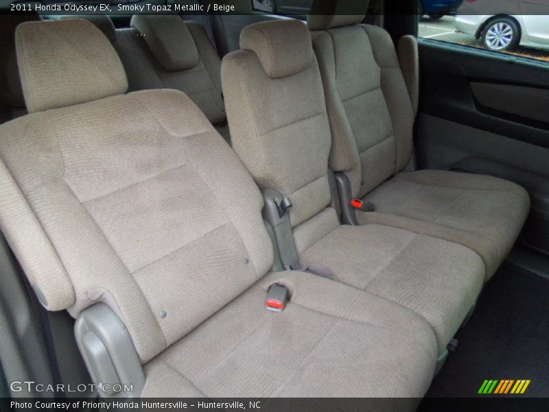 Smoky Topaz Metallic / Beige 2011 Honda Odyssey EX