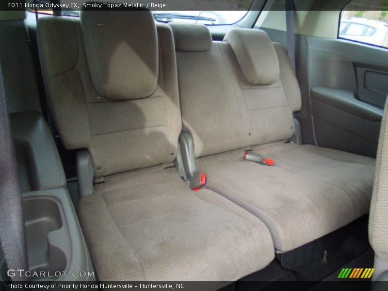 Smoky Topaz Metallic / Beige 2011 Honda Odyssey EX