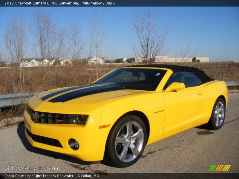 Front 3/4 View of 2012 Camaro LT/RS Convertible